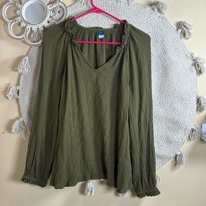 Green old navy top
